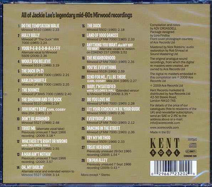 Jackie Lee - The Mirwood Masters (CD)