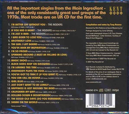 The Main Ingredient - Spinning Around: The Singles 1967-1975 (CD)