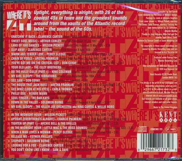 Various - Soul In The Midnight Hour: Where It's At (CD)