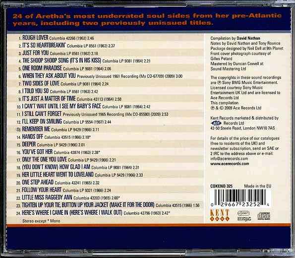 Aretha Franklin - Just A Matter Of Time: Classic Columbia Recordings 1961-1965 (CD)