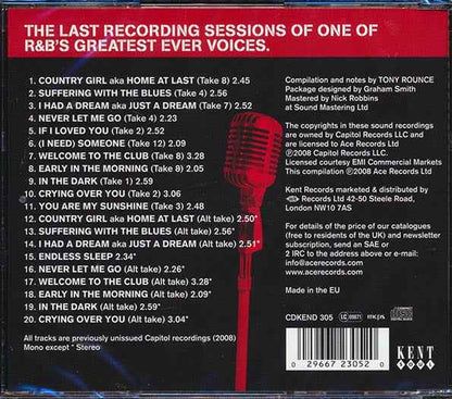 Little Willie John - Nineteen Sixty Six: The David Axelrod & HB Barnum Sessions (CD)