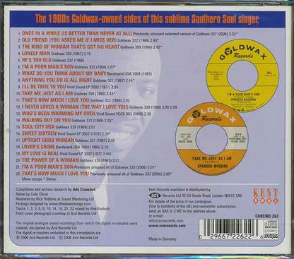 Spencer Wiggins - The Goldwax Years (CD)