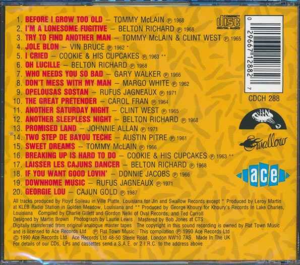 Various - Another Saturday Night: Classic Recordings From The Louisiana Bayous (CD)