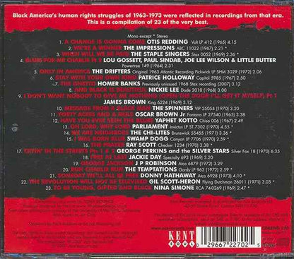 Various - Change Is Gonna Come: The Voice Of Black America 1963-1973 (CD)