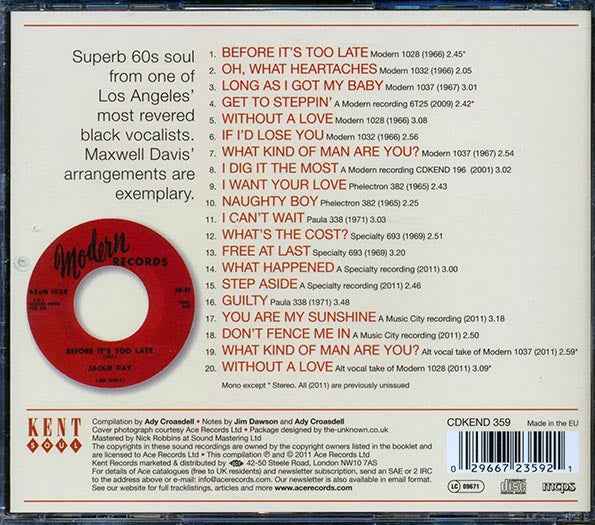 Jackie Day - The Complete Jackie Day: Dig It The Most (CD)