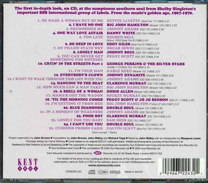 Various - Southern Soul Showcase: Cryin In The Streets (CD)