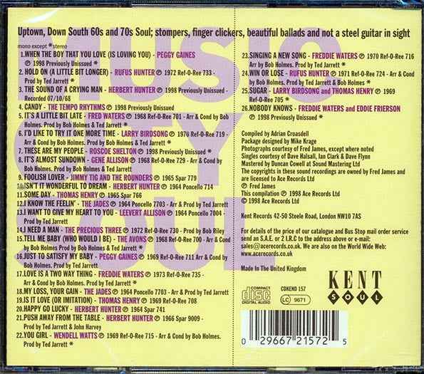 Various - Music City Soul From Nashville's Black Cats (CD)