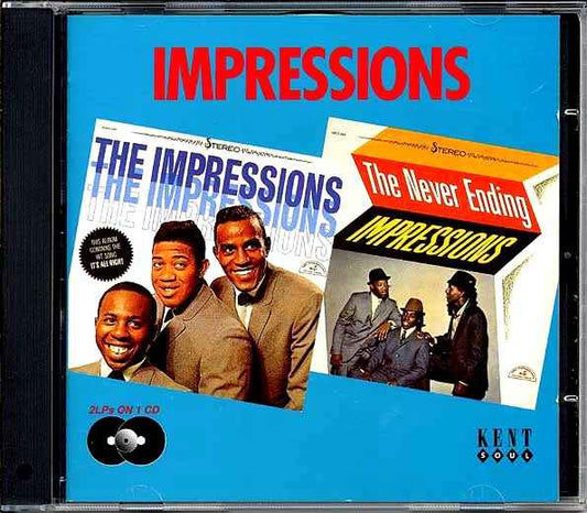 The Impressions - The Impressions + The Never Ending Impressions (CD)