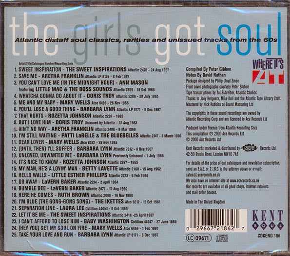 Various - The Girls Got Soul (CD)