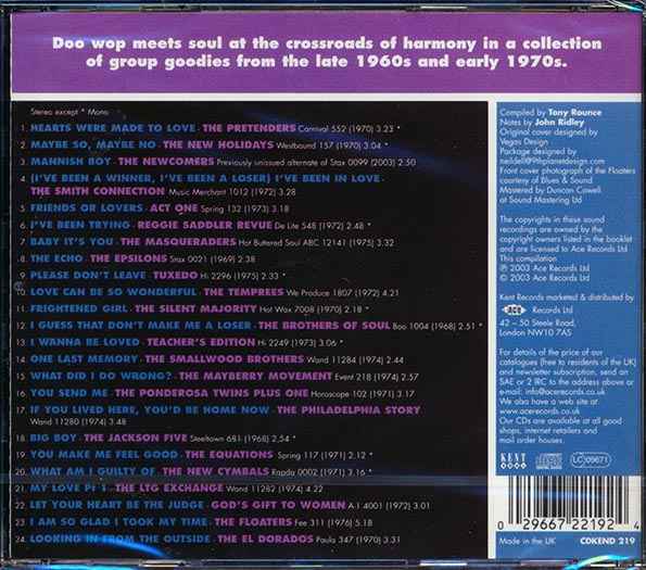 Various - In Perfect Harmony: Sweet Soul Groups 1968-1977 (CD)
