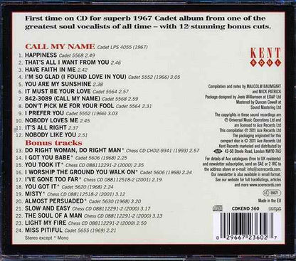 Ette James - Call My Name (CD)