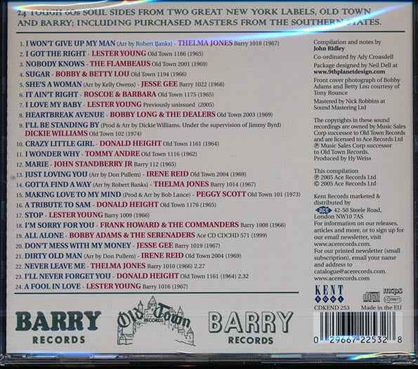 Various - Heavy Soul: Old Town & Barry's Deep Down & Dirty Sides (CD)