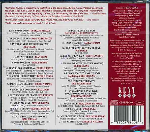 Various - Dave Godin's Deep Soul Treasures Volume 3 (CD)