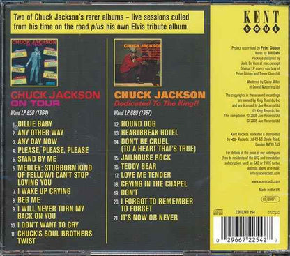 Chuck Jackson - On Tour + Dedicated To The King (CD)