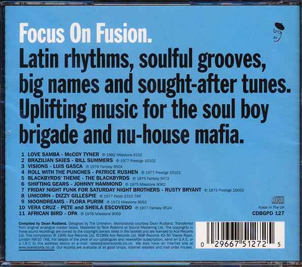 Various - Focus On Fusion: A New View (CD)