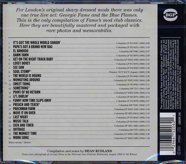 Georgie Fame - Mod Classics 1964-1966 (CD)
