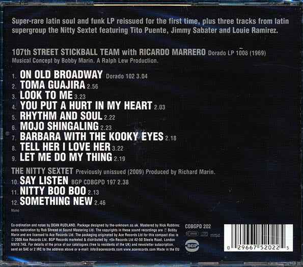 107th Street Stickball Team - Saboreand Pot Full Of Soul (CD)