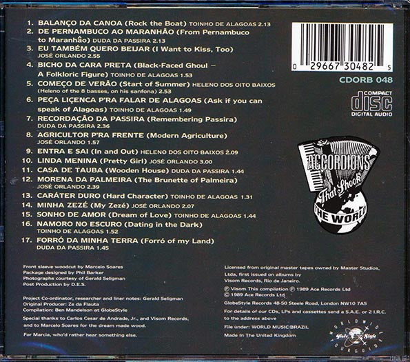 Various - Brazil Forro: Music For Maids And Taxi Drivers (CD)