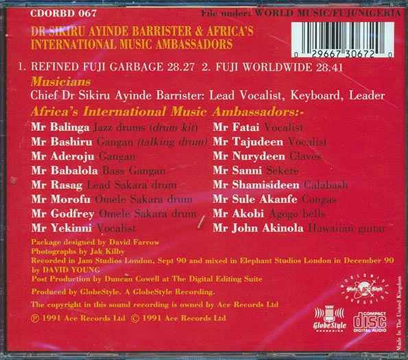 Barrister - New Fuji Garage (CD)