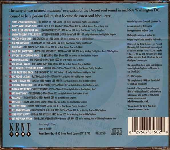 Various - Shrine: The Rarest Soul Label (CD)