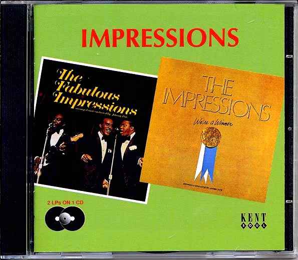 The Impressions - The Fabulous Impressions + We're A Winner (CD)