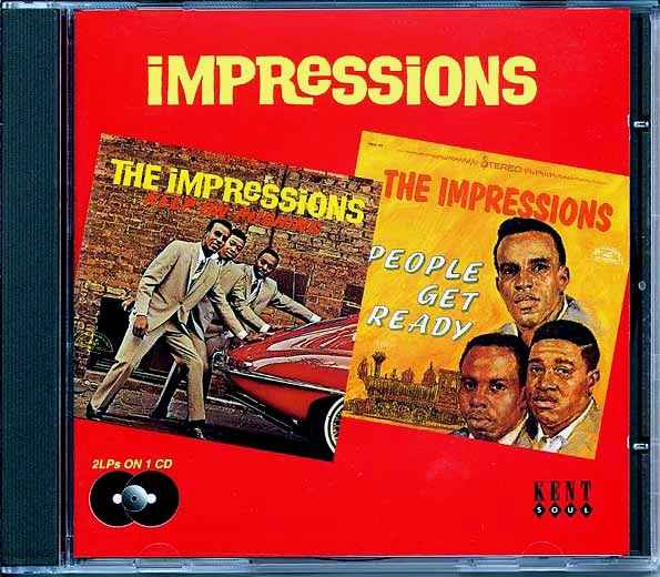 The Impressions - Keep On Pushing + People Get Ready (CD)