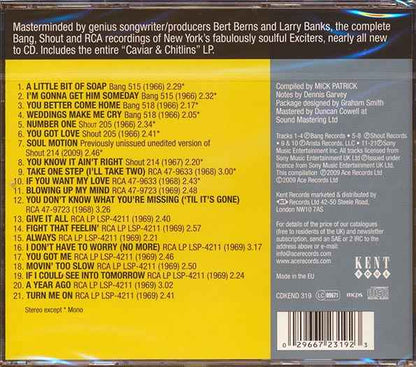 The Exciters - Soul Motion: The Complete Bang, Shout And RCA Recordings 1966-1969 (CD)
