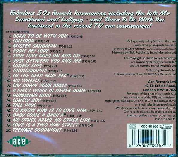 The Chordettes - Born To Be With You (CD)