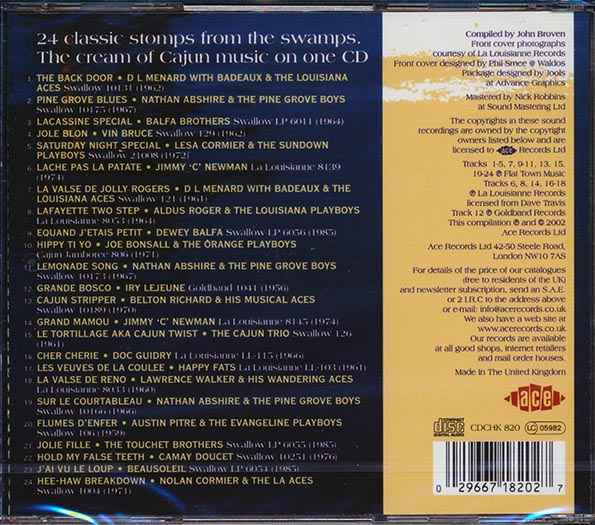 Various - Cajun Classics: Kings Of Cajun At Their Very Best (CD)