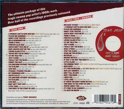 Jimmy Donley - In The Key Heartbreak: The Complete Tear Drop Singles And More (56 tracks) (CD)
