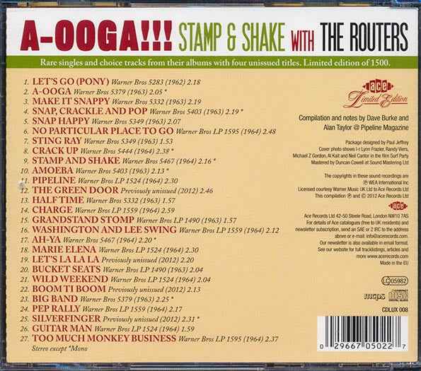 The Routers - A Ooga: Stamp & Shake With The Routers (CD)