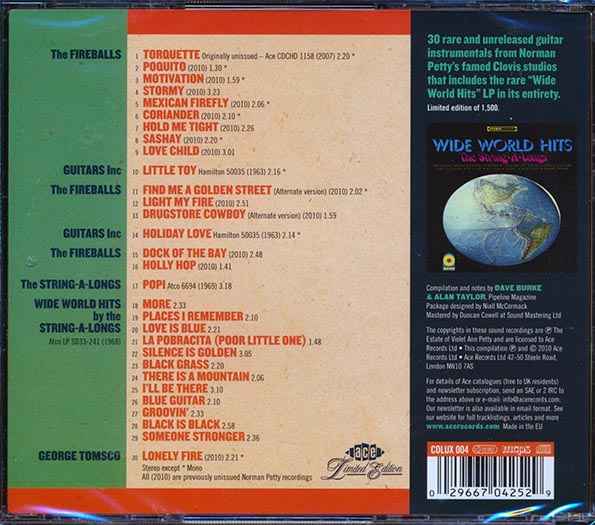 The Fireballs - Exotic Guitars From The Clovis Vaults Including Wide World Hits By The String A Longs (CD)