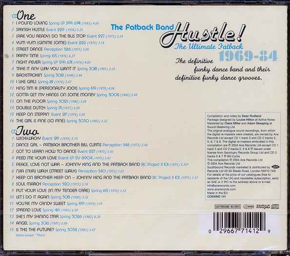 The Fatback Band - Hustle: The Ultimate Fatback 1969-1984 (31 tracks) (CD)