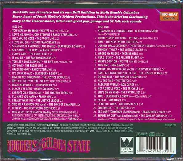 Various - Sing Me A Rainbow: A Trident Anthology 1965-1967 (44 tracks) (CD)