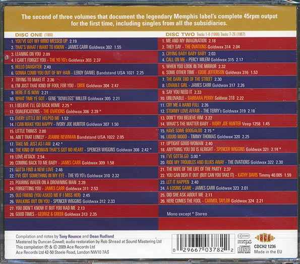 Various - The Complete Goldwax Singles Volume 2 1966-1967 (54 tracks) (CD)