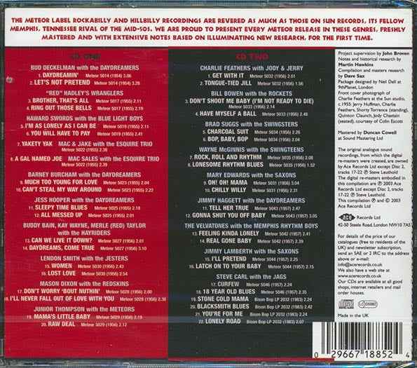 Various - The Complete Meteor Rockabilly & Hillbilly Recordings (42 tracks) (CD)