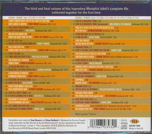 Various - The Complete Goldwax Singles Volume 3 1967-1970 (56 tracks) (CD)