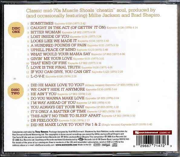 The Facts Of Life - Just The Facts: The Complete Kayvette Recordings 1975-1978 (23 tracks) (CD)