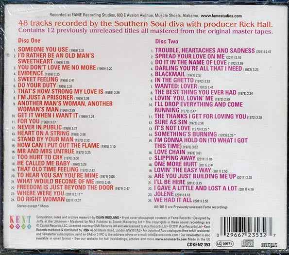Candi Staton - Evidence: The Complete Fame Records Masters (48 tracks) (CD)
