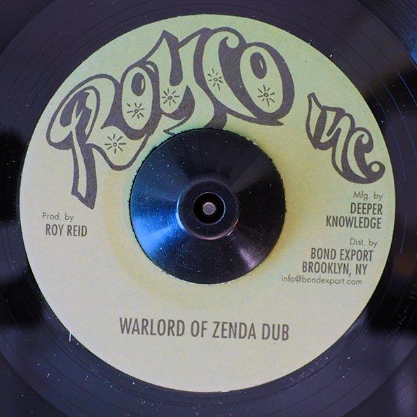I Roy - Fire In A Wire  /  Warlord Of Zenda Dub (7")