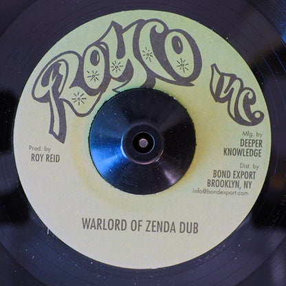 I Roy - Fire In A Wire  /  Warlord Of Zenda Dub (7")