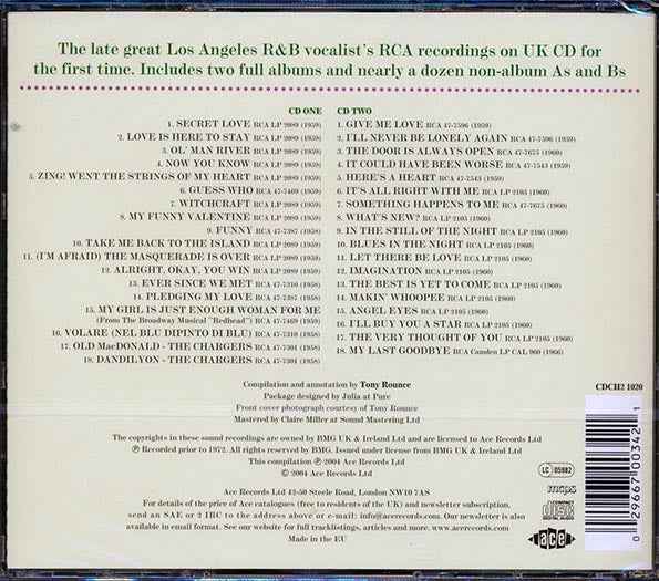 Jesse Belvin - Guess Who: The RCA Victor Recordings (36 tracks) (CD)