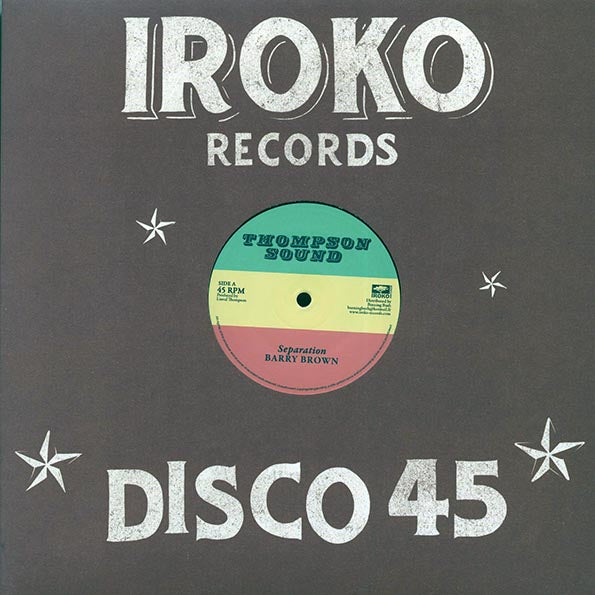 Barry Brown - Separation (Extended Mix)  /  Roots Radics - Scientist In Fine Style (12")