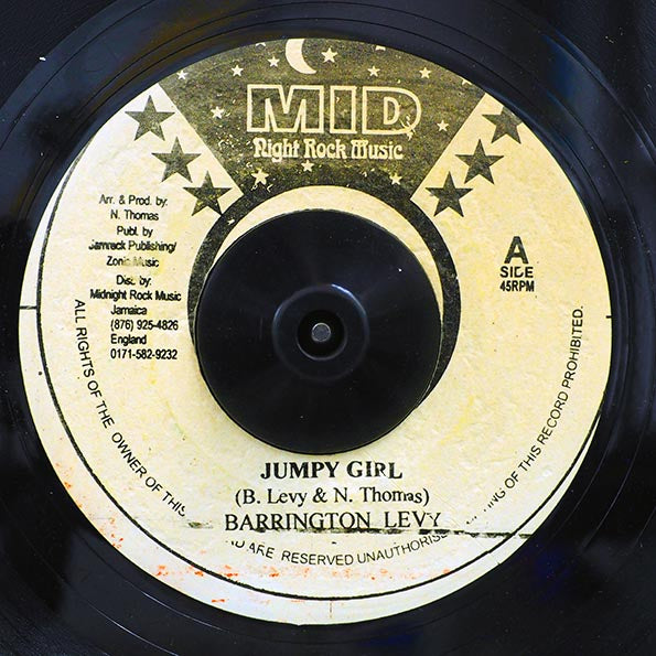 Barrington Levy - Jumpy Girl (7")