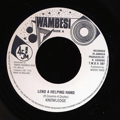 Knowledge - Lend A Helping Hand (7")