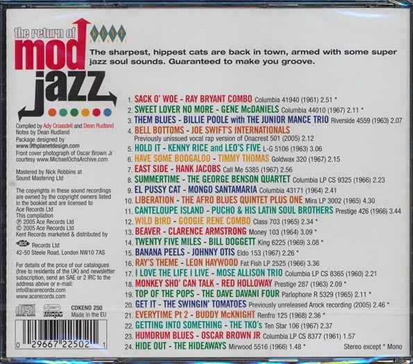 Various - The Return Of Mod Jazz (CD)