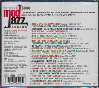 Various - The Return Of Mod Jazz (CD)