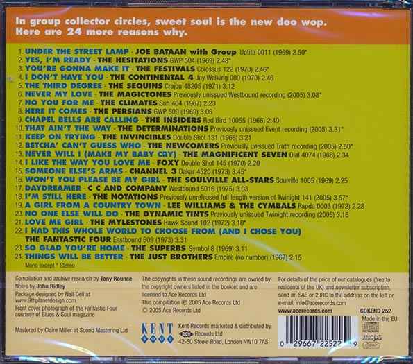Various - More Perfect Harmony: Sweet Woul Groups 1967-1975 (CD)