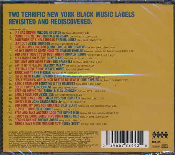 Various - The Old Town & Barry: Soul Survey (CD)