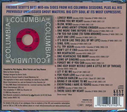 Freddie Scott - Mr. Heartache: The Best Of The Columbia Recordings Plus (CD)